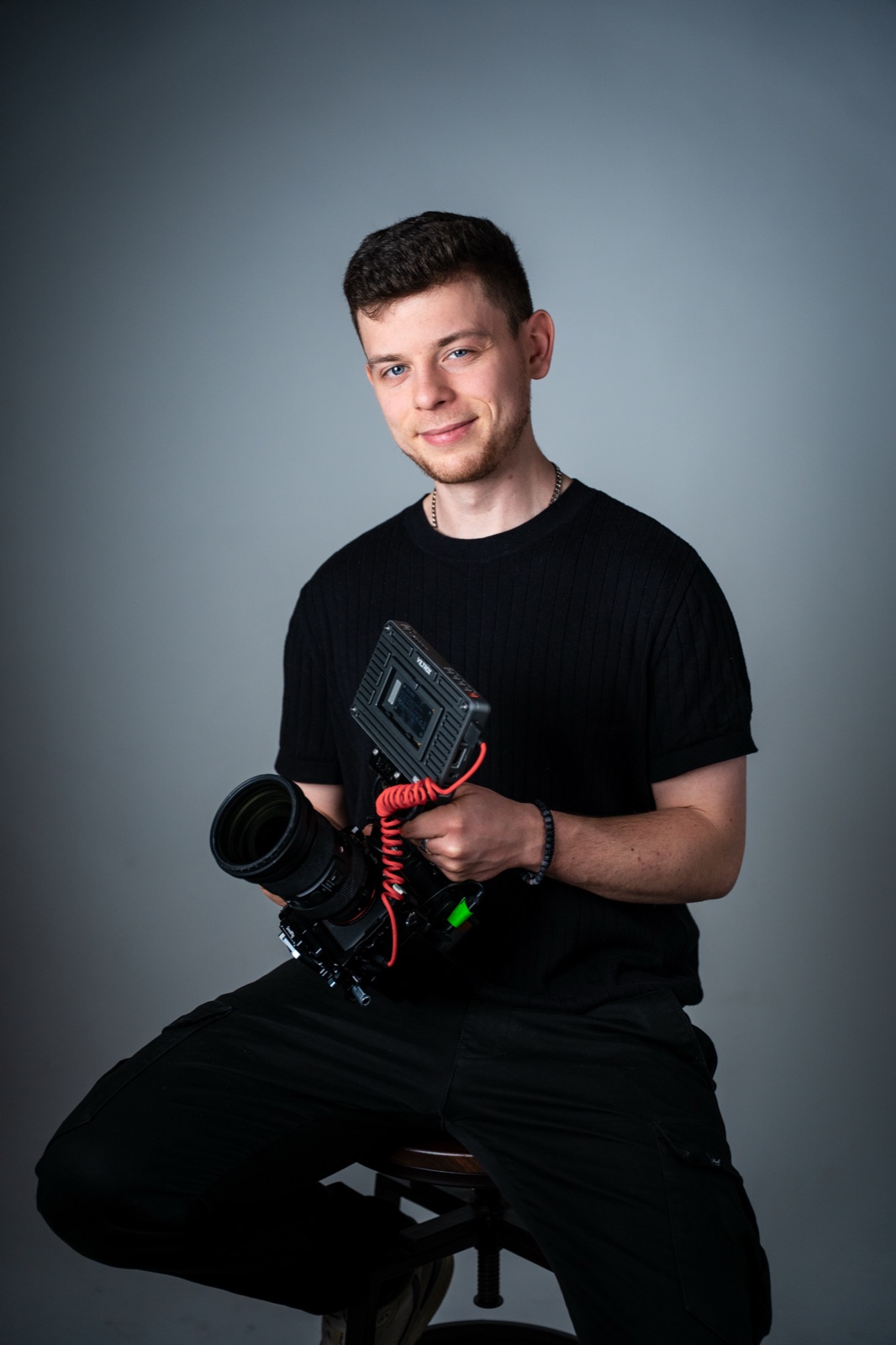 Porträt von Lennart Hattenhauer, Videokünstler aus Magdeburg